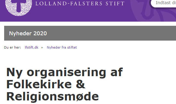 Ny organisering af F&R